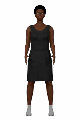 Amara, a realistic 3D character