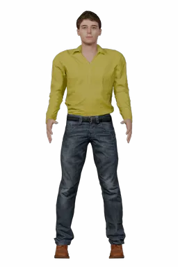 Leo, a realistic 3D character
