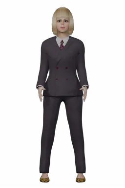 Lily, a realistic 3D character