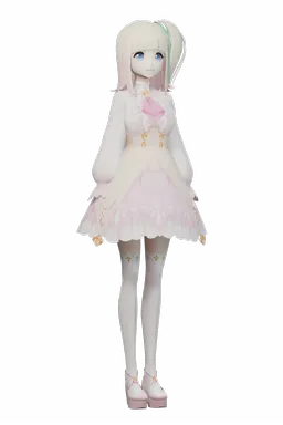Victoria Rubin, a stylized 3D character
